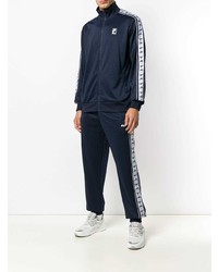 Мужской темно-синий бомбер от Fila