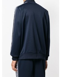 Мужской темно-синий бомбер от Fila