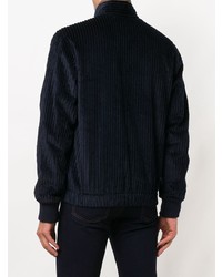 Мужской темно-синий бомбер от A.P.C.