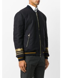 Мужской темно-синий бомбер от Dolce & Gabbana