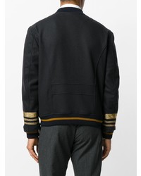 Мужской темно-синий бомбер от Dolce & Gabbana