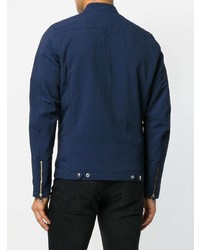 Мужской темно-синий бомбер от Diesel