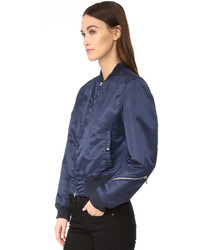 Женский темно-синий бомбер от Rag & Bone