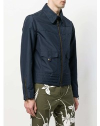 Мужской темно-синий бомбер от N°21