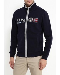 Мужской темно-синий бомбер от Napapijri