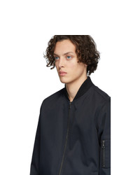 Мужской темно-синий бомбер от A.P.C.