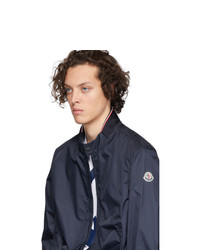 Мужской темно-синий бомбер от Moncler