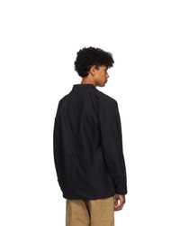 Мужской темно-синий бомбер от VISVIM