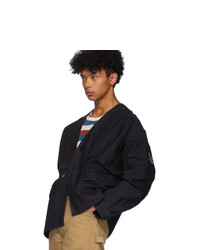 Мужской темно-синий бомбер от VISVIM