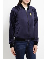 Женский темно-синий бомбер от Only