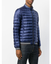 Мужской темно-синий бомбер от Herno