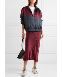 Женский темно-синий бомбер от Koché