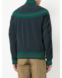 Мужской темно-синий бомбер от Kolor