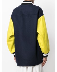 Женский темно-синий бомбер от MSGM