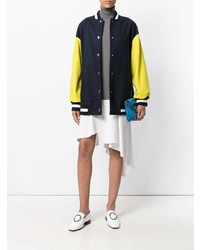 Женский темно-синий бомбер от MSGM