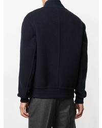 Мужской темно-синий бомбер от Brunello Cucinelli