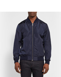 Мужской темно-синий бомбер от Gucci