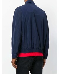 Мужской темно-синий бомбер от DSQUARED2