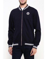 Мужской темно-синий бомбер от Sela