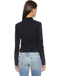 Женский темно-синий бомбер от Theory