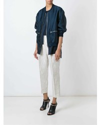 Женский темно-синий бомбер от 3.1 Phillip Lim