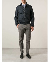 Мужской темно-синий бомбер от DSQUARED2