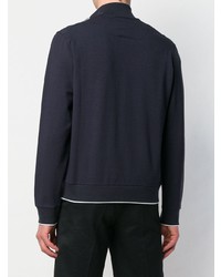Мужской темно-синий бомбер от Z Zegna