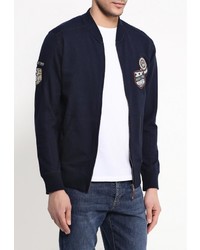 Мужской темно-синий бомбер от SPRINGFIELD