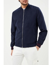 Мужской темно-синий бомбер от SPRINGFIELD