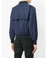 Мужской темно-синий бомбер от Hysteric Glamour