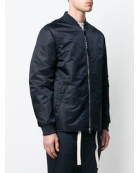 Мужской темно-синий бомбер от Acne Studios
