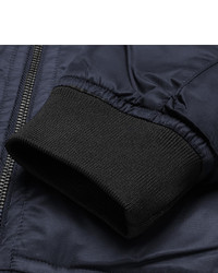 Мужской темно-синий бомбер от Stussy