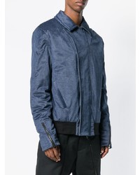 Мужской темно-синий бомбер от Lost & Found Ria Dunn