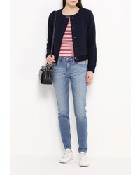 Женский темно-синий бомбер от Tommy Hilfiger Denim
