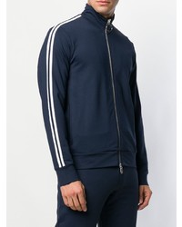 Мужской темно-синий бомбер от Eleventy