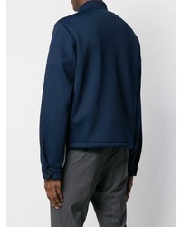 Мужской темно-синий бомбер от Prada