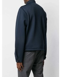 Мужской темно-синий бомбер от Prada