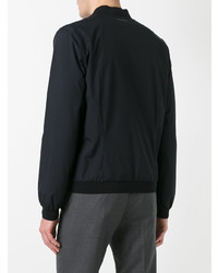 Мужской темно-синий бомбер от Herno