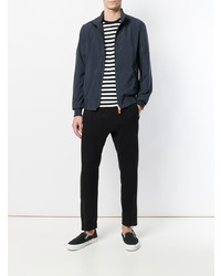 Мужской темно-синий бомбер от Save The Duck