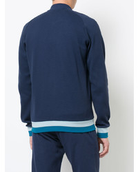 Мужской темно-синий бомбер от Orlebar Brown