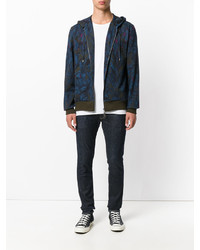 Мужской темно-синий бомбер от Etro