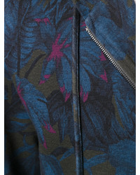 Мужской темно-синий бомбер от Etro