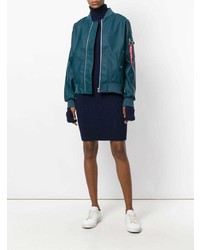 Женский темно-синий бомбер от Stutterheim