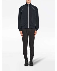 Мужской темно-синий бомбер от Prada