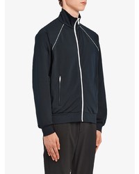 Мужской темно-синий бомбер от Prada