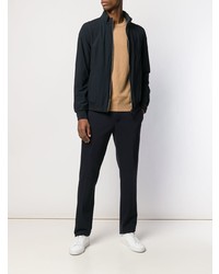 Мужской темно-синий бомбер от Rrd