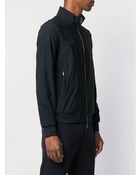 Мужской темно-синий бомбер от Rrd