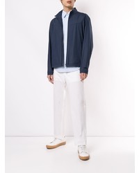 Мужской темно-синий бомбер от D'urban