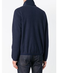 Мужской темно-синий бомбер от K-Way