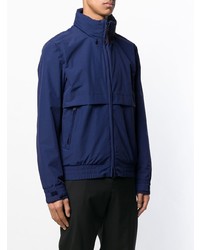 Мужской темно-синий бомбер от Woolrich